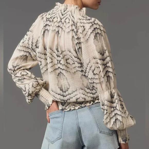 Porridge Guaze Top - Picture 2 of 2